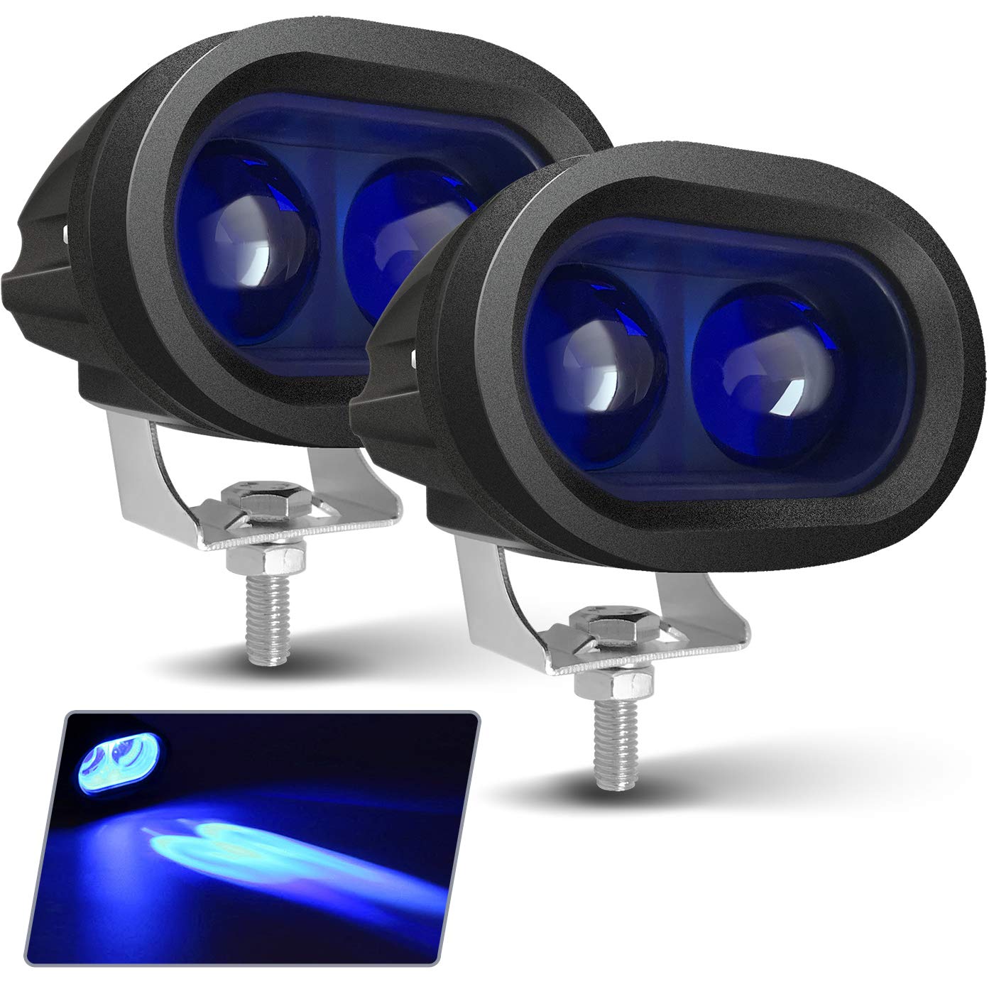 ぶるーらいと Amazon.com: 20W Forklift Blue Safety Light Warehouse Forklift